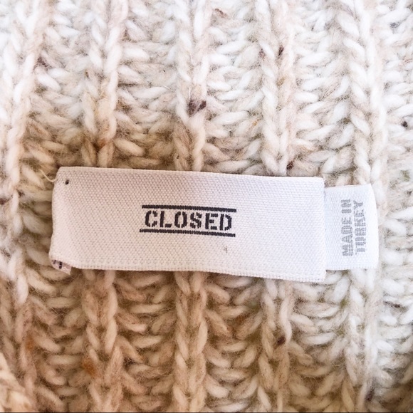 Closed | Tan Side Button Sleeveless Sweater Sz XS - Picture 4 of 6